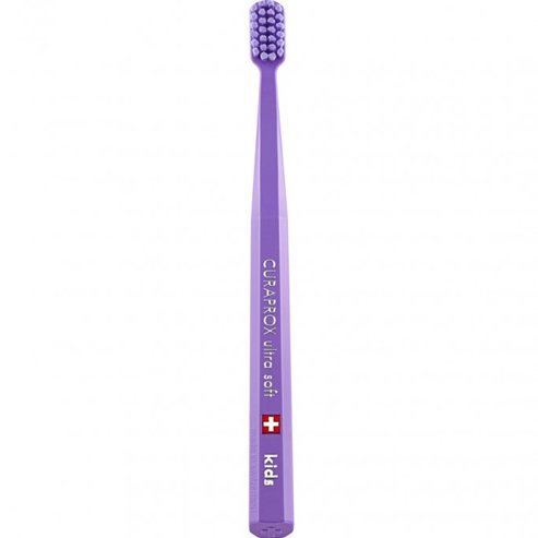 Curaprox Kids CS 5500 Ultra Soft Toothbrush 4-12 Years 1 брой - лилаво