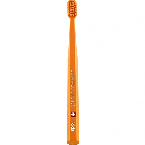 Curaprox Kids CS 5500 Ultra Soft Toothbrush 4-12 Years 1 Темичио - Портокал