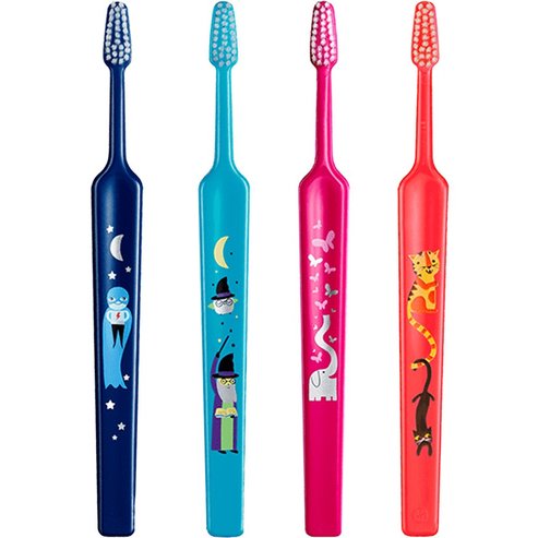 TePe Kids Extra Soft Toothbrush 0-3 Years 4 бр - Multicolor 5