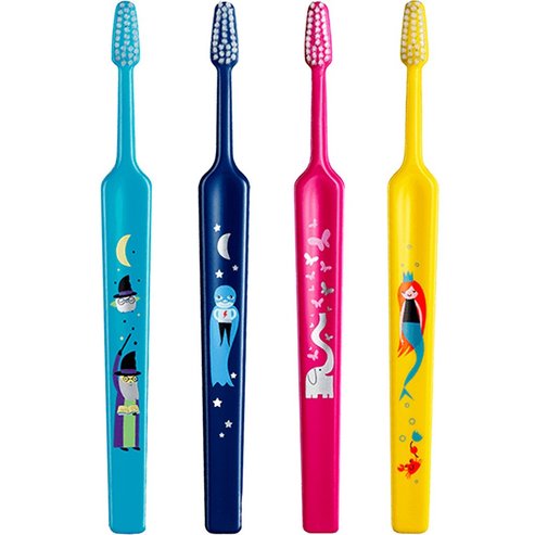 TePe Kids Extra Soft Toothbrush 0-3 Years 4 бр - Multicolor 2