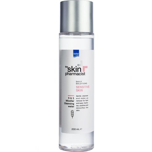 The Skin Pharmacist Подарък Daily Solutions Sensitive Skin 5 in 1 Micellar Cleansing Water 200ml