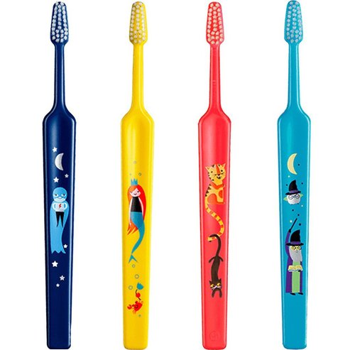 TePe Kids Extra Soft Toothbrush 0-3 Years 4 бр - Multicolor 7