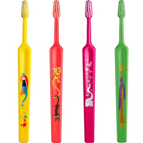 TePe Kids Extra Soft Toothbrush 0-3 Years 4 бр - Multicolor 10