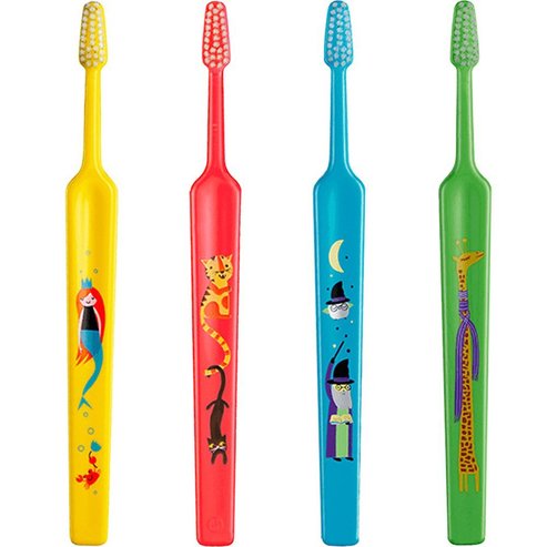 TePe Kids Extra Soft Toothbrush 0-3 Years 4 бр - Multicolor 9