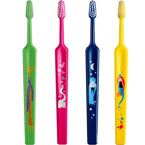 TePe Kids Extra Soft Toothbrush 0-3 Years 4 бр - Multicolor 12