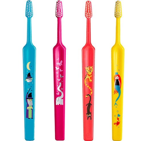 TePe Kids Extra Soft Toothbrush 0-3 Years 4 бр - Multicolor 13