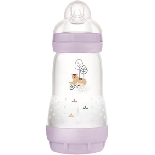 Mam Easy Start Anti-Colic Plastic Bootle 2m+, 260ml, Код 351SGc - Лилаво