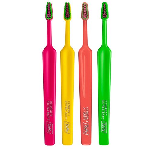 Tepe Colour Compact Extra Soft Toothbrush 4 бр - Multicolor 8