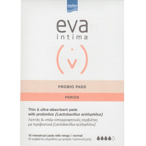 Eva Intima Подарък Probio Period Pads 18 бр