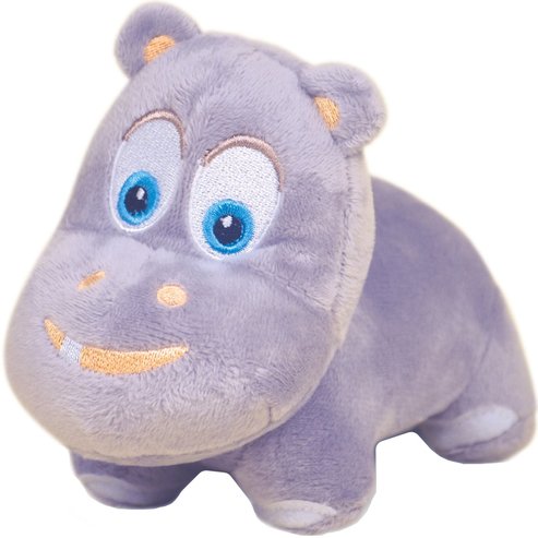 Macrovita Подарък Stuffed Hippo Baby Toy 1 бр
