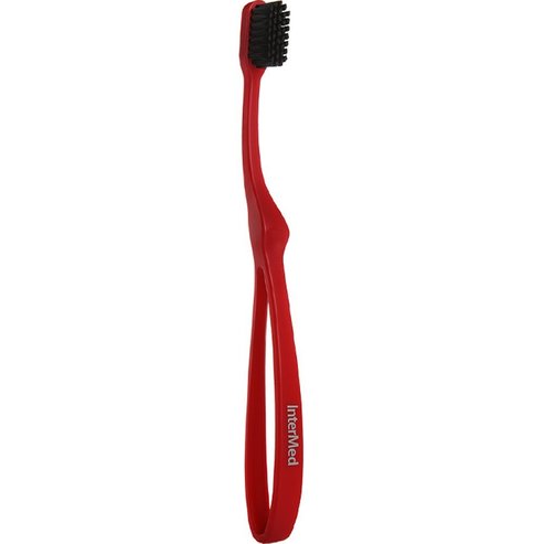 Intermed Подарък Professional Ergonomic Toothbrush Soft 1 бр - червено