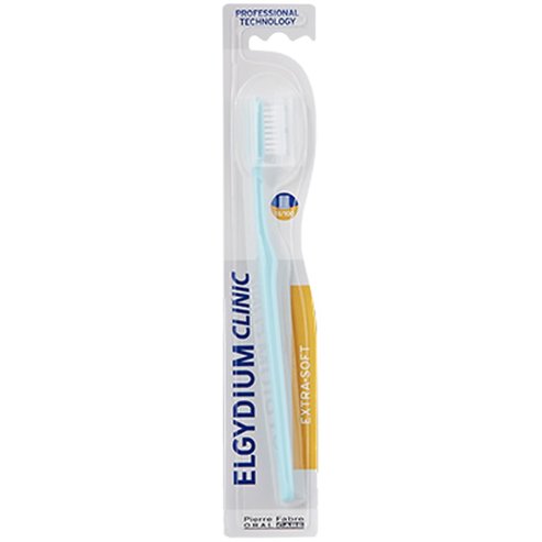 Elgydium Clinic Extra-Soft 15/100 Toothbrush 1 Τεμάχιο - Γαλάζιο