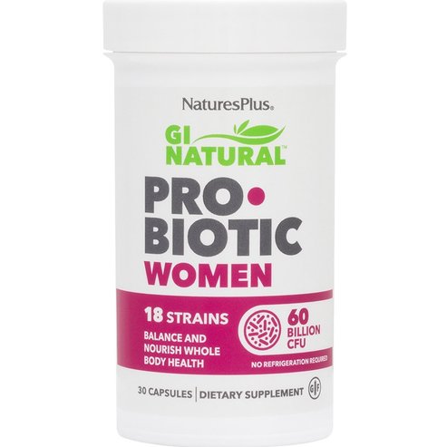 Natures Plus Подарък Gi Естествен пробиотик жени 30caps