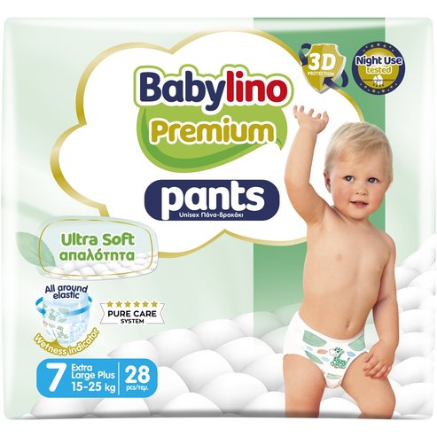 Babylino Подарък Premium Ultra Soft Pants Νο7 Extra Large Plus (15-25kg) 28 бр