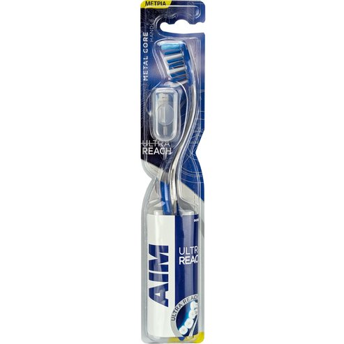 Aim Ultra Reach Medium Toothbrush 1 бр - Синьо