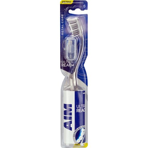 Aim Ultra Reach Medium Toothbrush 1 бр - Бяло