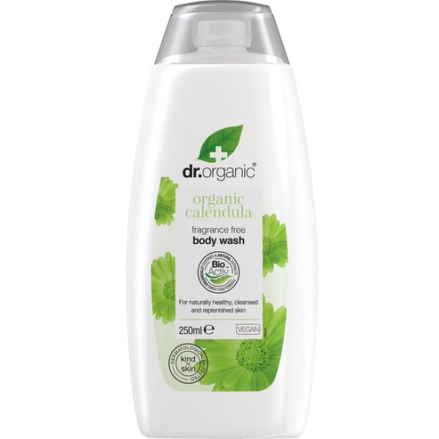 Dr Organic Подарък Calendula Fragrance Free Body Wash 250ml