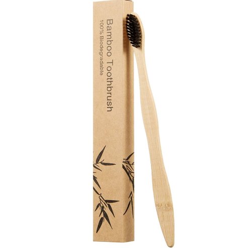 Dr Organic Подарък Optima Bamboo Toothbrush 1 бр