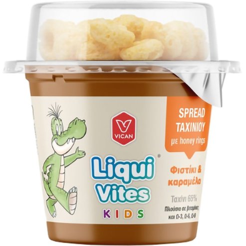 Vican Подарък Liqui Vites Spread Тахан, шам фъстък и карамел 44g