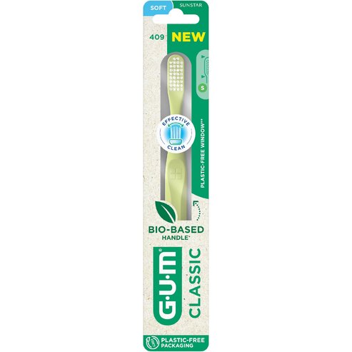 Gum Classic 409 Soft Toothbrush 1 бр - Жълто
