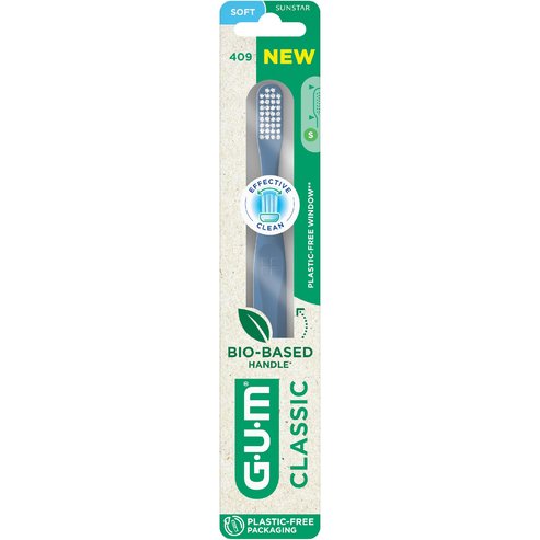 Gum Classic 409 Soft Toothbrush 1 бр - Синьо