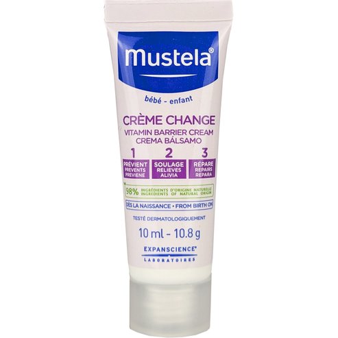 Mustela Подарък 123 Vitamin Barrier Change Cream 10ml