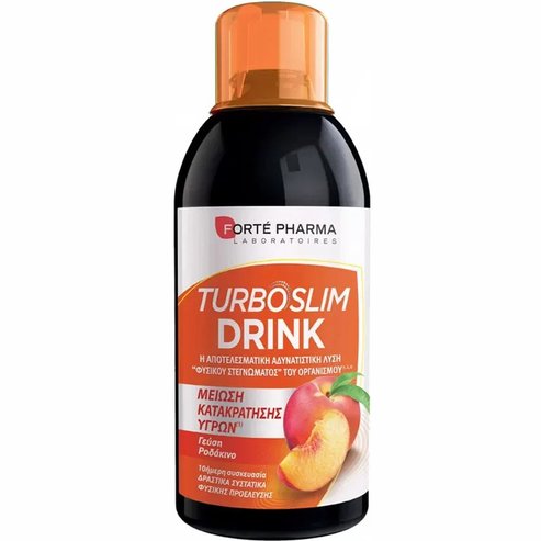 Forte Pharma Подарък Turboslim Drink Peach 500ml