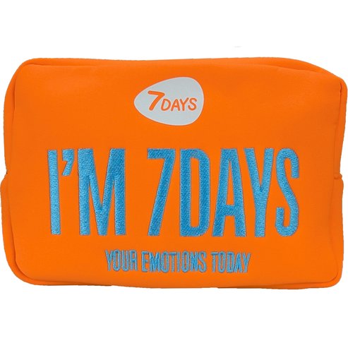 7DAYS Подарък Cosmetic Bag Emotions Orange 1 бр