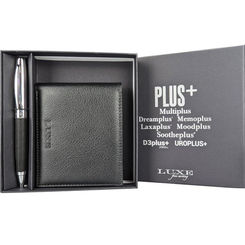 Health Plus Подарък Луксозен калъф за химикалки и портфейл 1 брой
