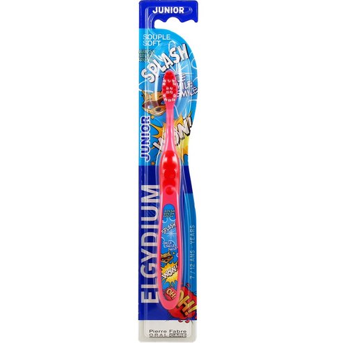 Elgydium Junior Racoon Soft Toothbrush 1 бр - червено