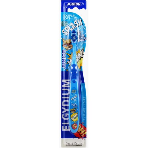 Elgydium Junior Racoon Soft Toothbrush 1 бр - Синьо