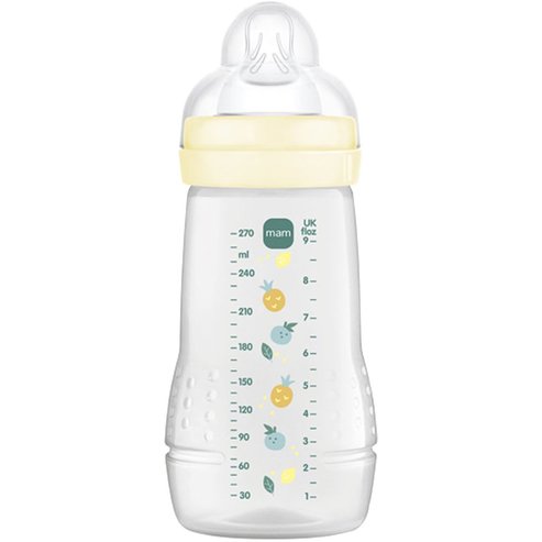 Mam Easy Active Baby Bottle 2m+, Код 360SUc 270ml, 1 бр - Жълто