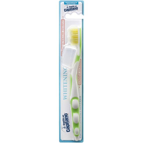Pasta Del Capitano Whitening Medium Toothbrush 1 бр - Зелено