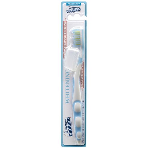 Pasta Del Capitano Whitening Medium Toothbrush 1 бр - светло синя