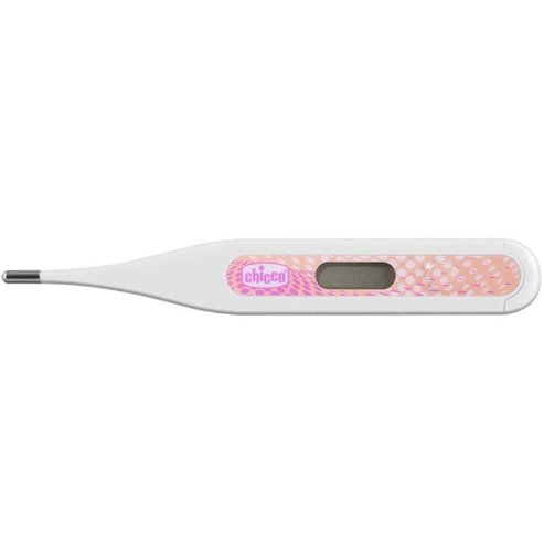 Chicco Digi Baby Digital Thermometer 1 бр - портокал / Лилави точки