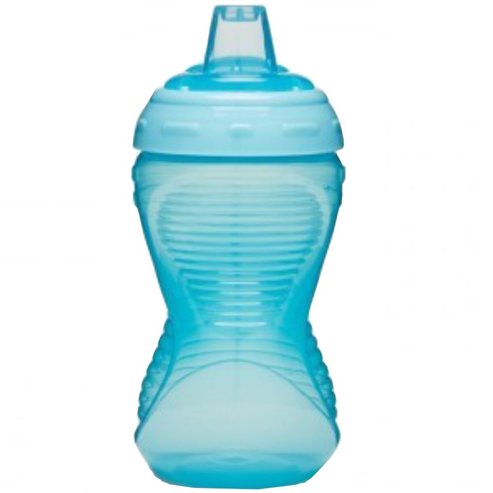 Munchkin Mighty Grip Trainer Cup 9m+, 296ml - светло синя