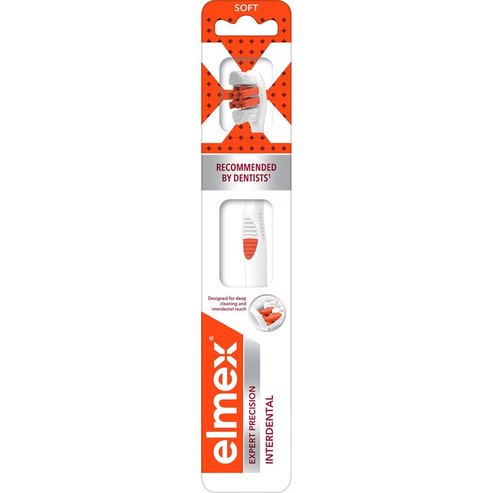 Elmex Expert Precision Interdental Soft Toothbrush 1 бр - портокал