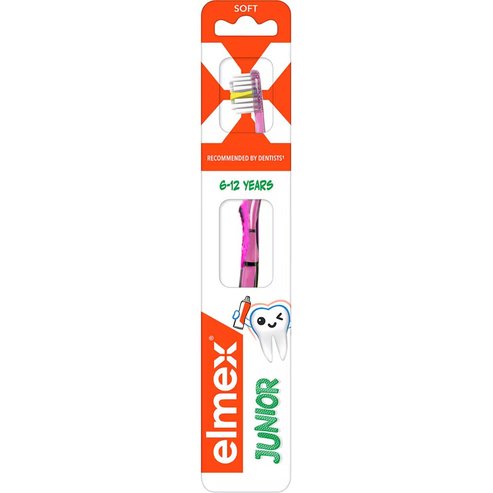 Elmex Junior 6-12 Years Soft Toothbrush 1 бр - розово