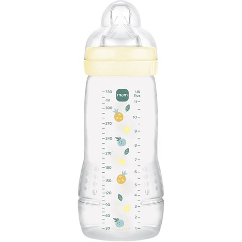 Mam Easy Active Baby Bottle 4m+, Код 361SUc, 330ml - Бежов