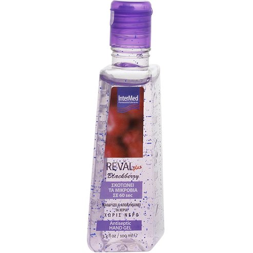 Intermed Подарък Reval Plus Blackbbery Antiseptic Hand Gel 100ml