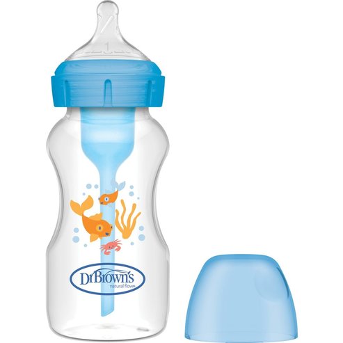 Dr. Brown\'s Anti-Colic Options+ Wide Neck Bottle Код WB91802, 270ml
