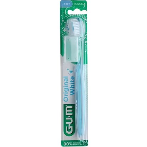 Gum Original White 561 Soft Toothbrush 1 бр - светло синя
