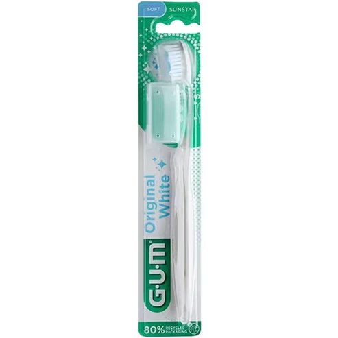 Gum Original White 561 Soft Toothbrush 1 бр - Бяло
