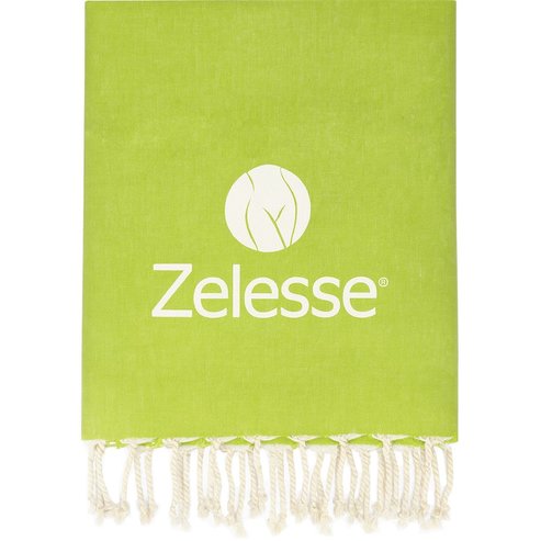 Italfarmaco Подарък Zelesse Плажна кърпа, зелена, 1 брой