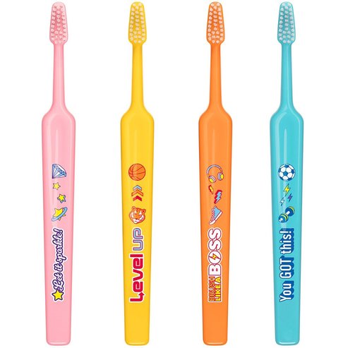 TePe Kids Soft Toothbrush 6+ Years 4 Τεμάχια - Multicolor 4