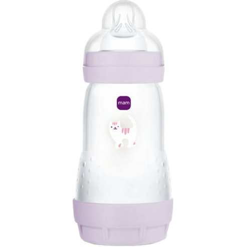 Mam Easy Start Anti-Colic Plastic Bootle 2m+, 260ml, Код 351SGc - Лилаво