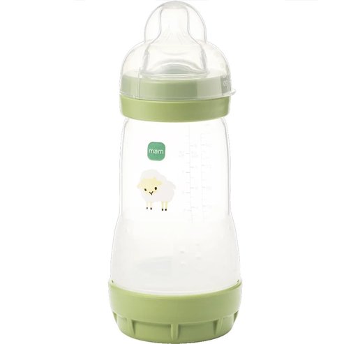 Mam Easy Start Anti-Colic Plastic Bootle 2m+, 260ml Код 351SU2c - крем