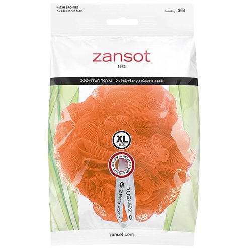 Zansot Mesh Sponge Extra Large 1 брой - Корал