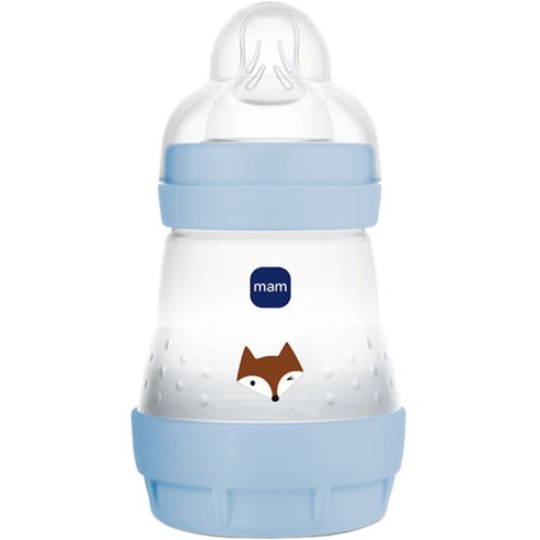 Mam Easy Start Anti-Colic Plastic Bootle 0m+, 160ml, Код 350SBc - Синьо