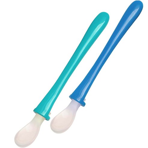Mam Primamma 6m+ Soft Weaning Spoon 2 броя - Зелено, Синьо
